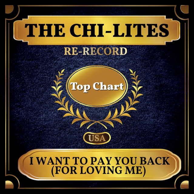 I Want to Pay You Back (For Loving Me) (Billboard Hot 100 - No 95) cover