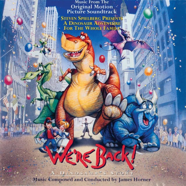 We're Back! A Dinosaur's Story cover