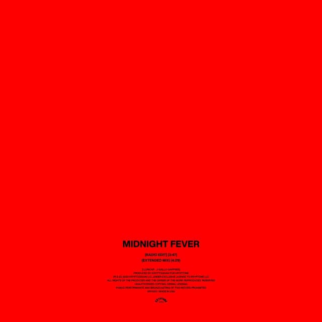 Midnight Fever album cover
