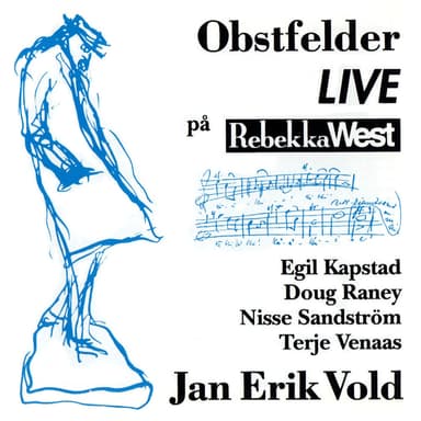Obstfelder live på Rebekka West album cover