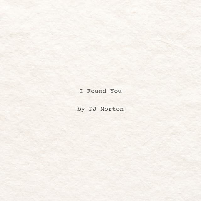 I Found You cover