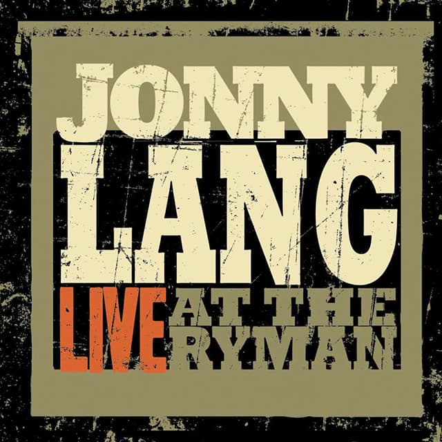 Live at the Ryman cover