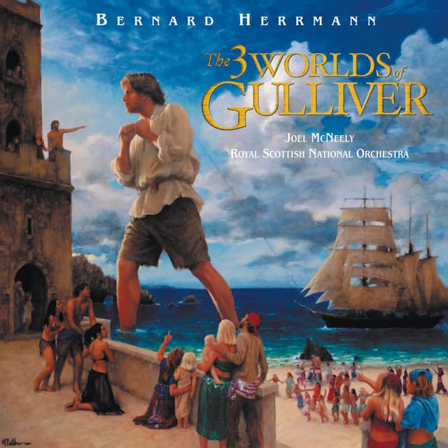 The 3 Worlds Of Gulliver (Original Motion Picture Soundtrack) cover