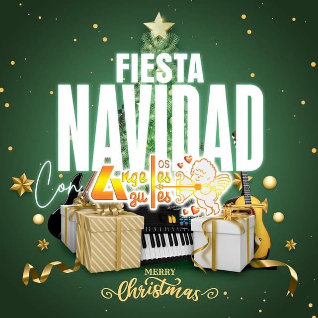 Fiesta Navidad Con Los Ángeles Azules "Merry Christmas" cover