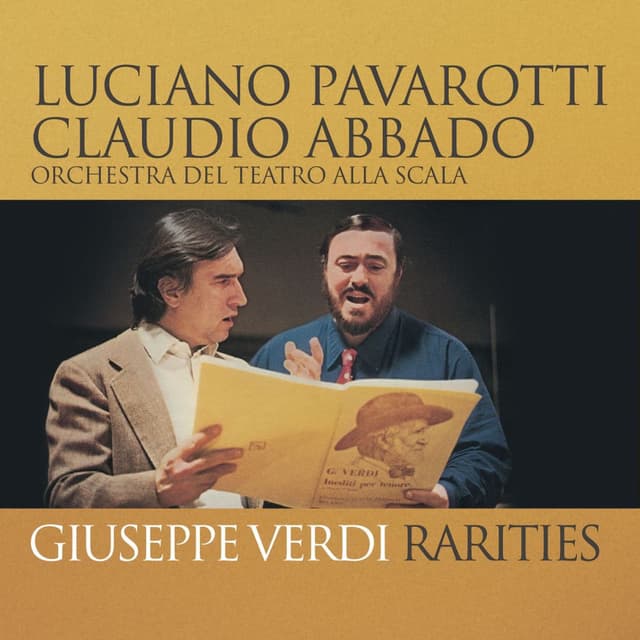 Pavarotti - Verdi Rarities cover