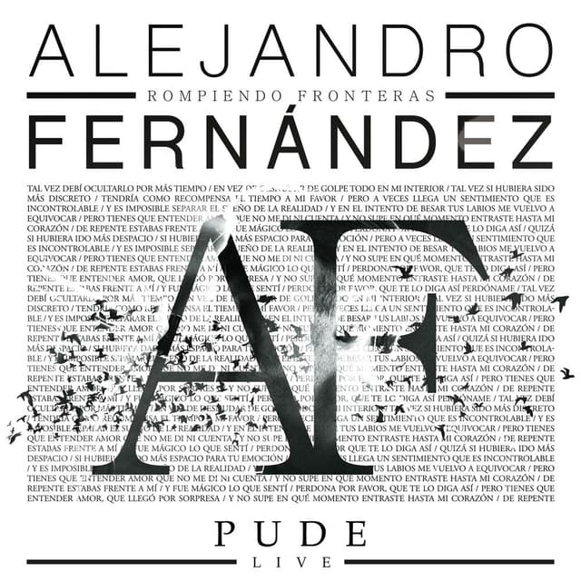 Pude (Live) cover