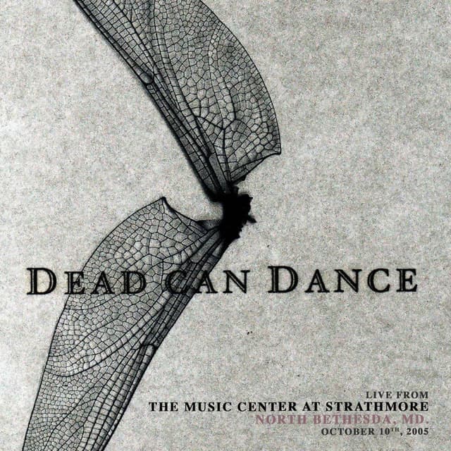 Live from the Music Center at Strathmore, North Bethesda, MD. October 10th, 2005 cover