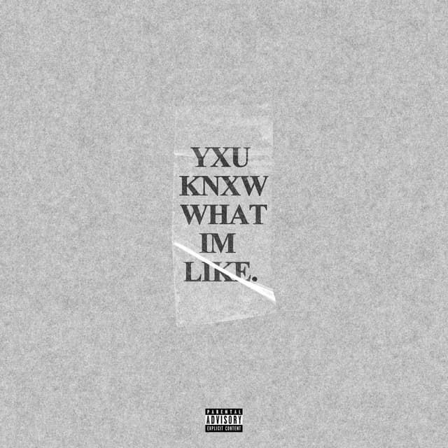 Yxu Knxw What I'm Like. cover