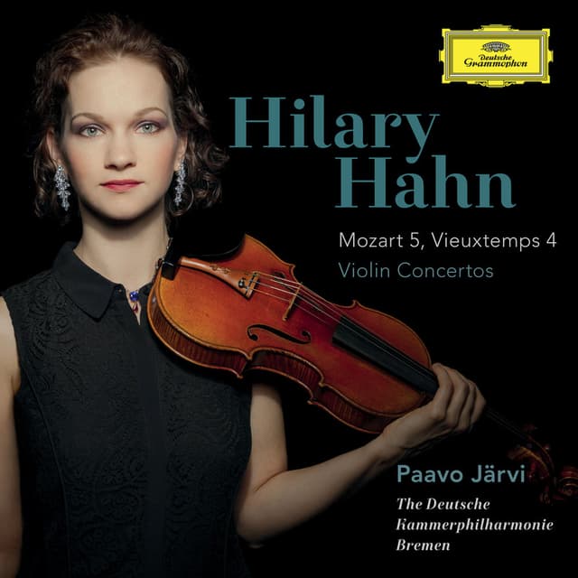 Mozart: Violin Concerto No.5 In A, K.219 / Vieuxtemps: Violin Concerto No.4 In D Minor, Op.31 (Bonus Track Version) cover