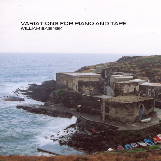 Variations for Piano & Tape album cover