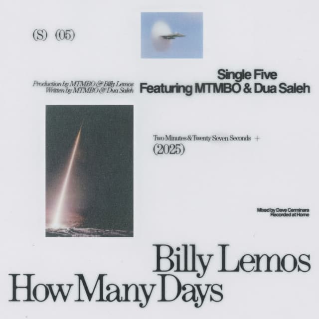 How Many Days cover