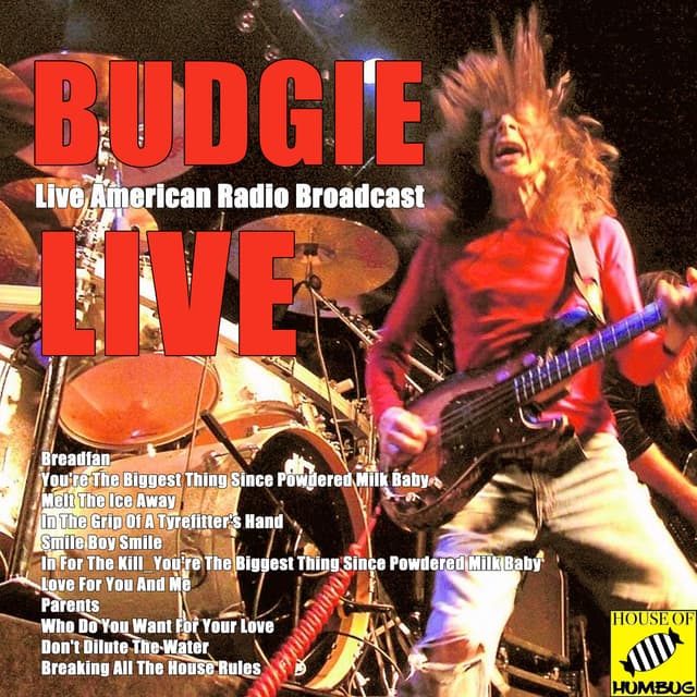 Budgie LIVE (Live) cover