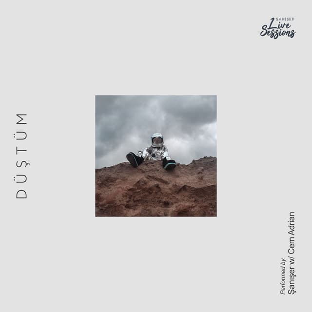 Düştüm (Live) cover