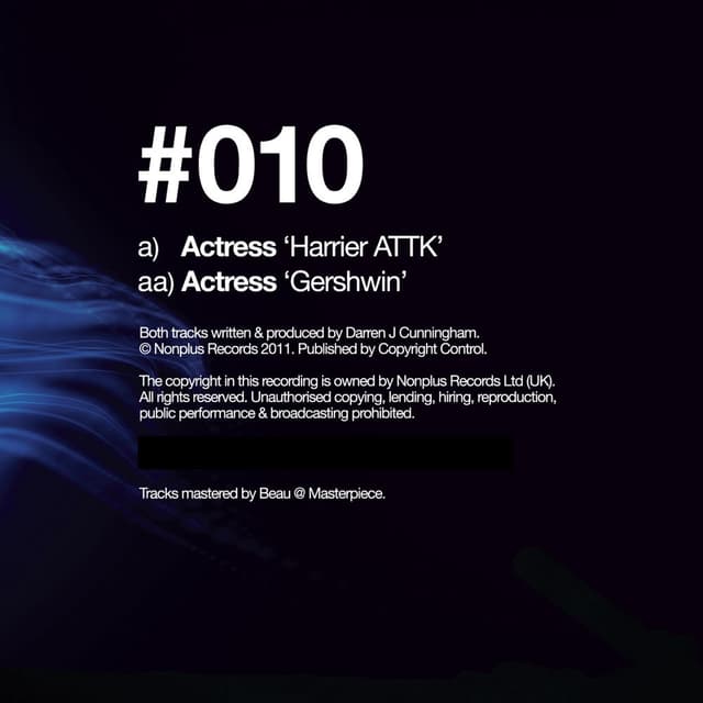 Harrier Attk / Gershwin cover