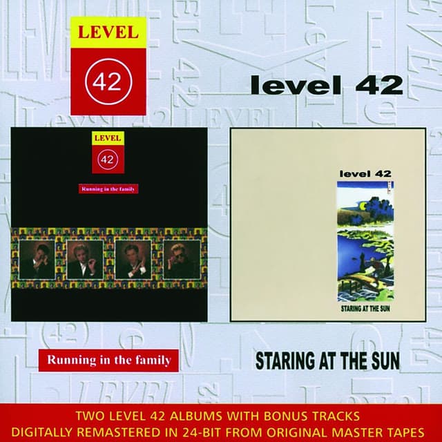 Running in the Family / Staring at the Sun cover