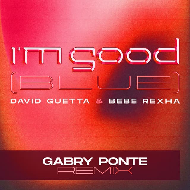 I'm Good (Blue) (Gabry Ponte Remix) cover