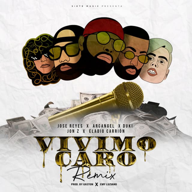 Vivimo Caro (feat. Jon Z & Duki) cover