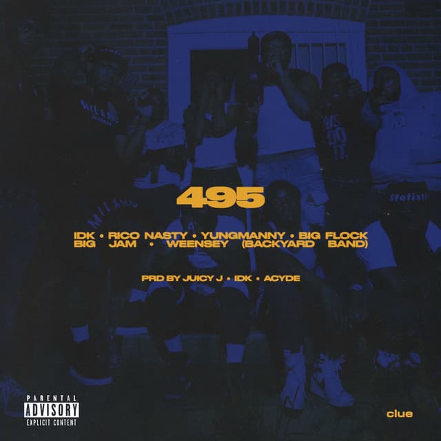 495 (feat. Rico Nasty, YungManny, Big Flock, Big JAM & Weensey) cover