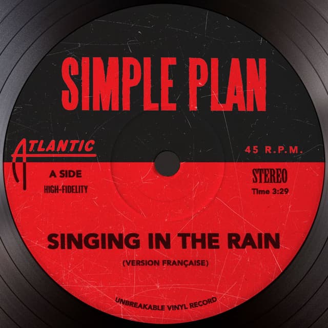 Singing in the Rain (Version Française) album cover