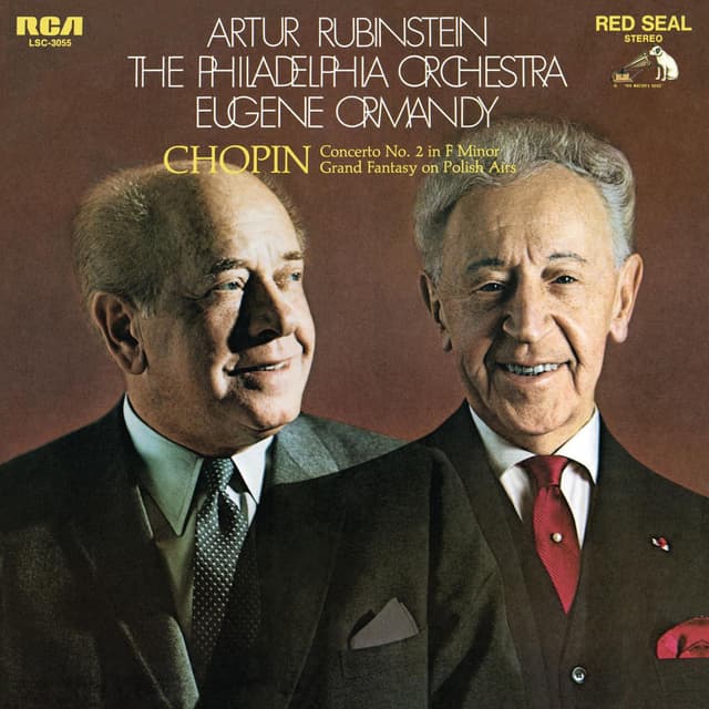 Chopin: Piano Concerto No. 2 in F Minor, Op. 21 & Fantasy on Polish Airs in A Major, Op. 13 cover