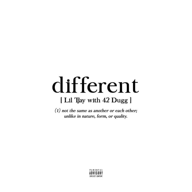 Different (with 42 Dugg) cover