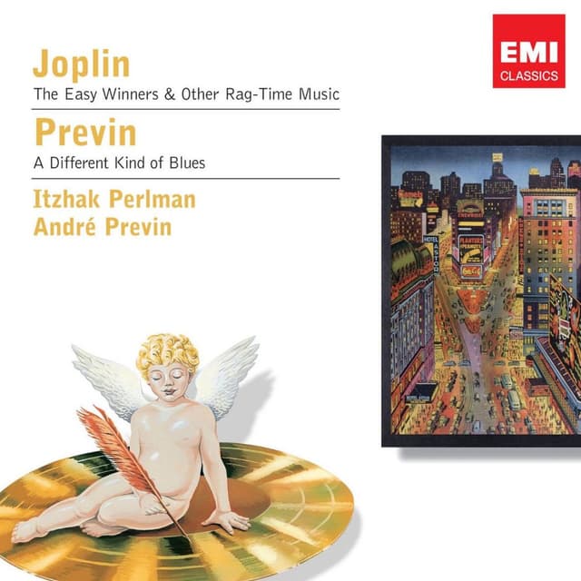Joplin, Previn: Ragtime & Blues cover