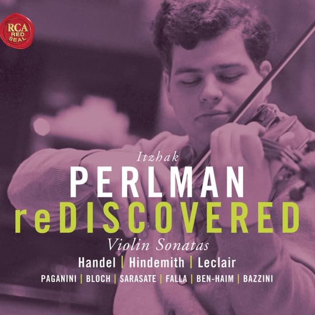 Perlman reDiscovered cover