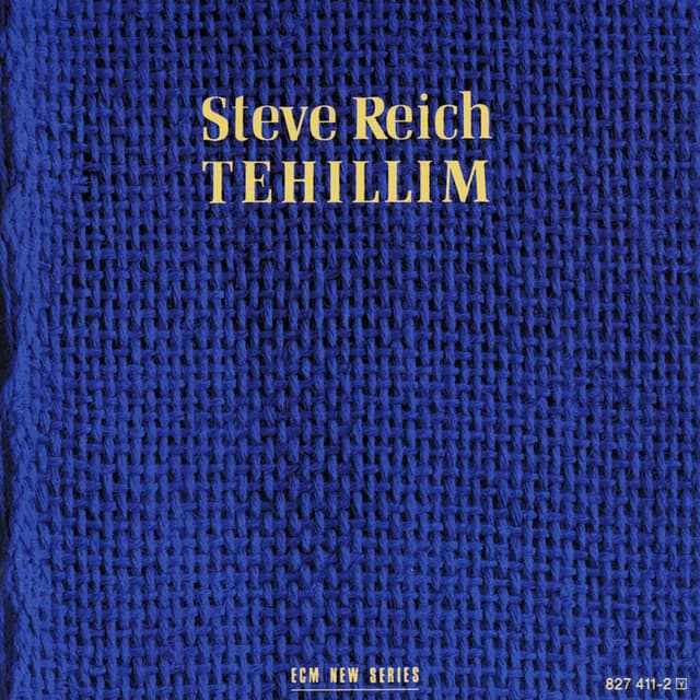 Steve Reich: Tehillim album cover