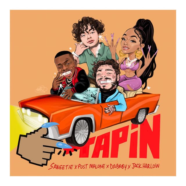 Tap In (feat. Post Malone, DaBaby & Jack Harlow) cover