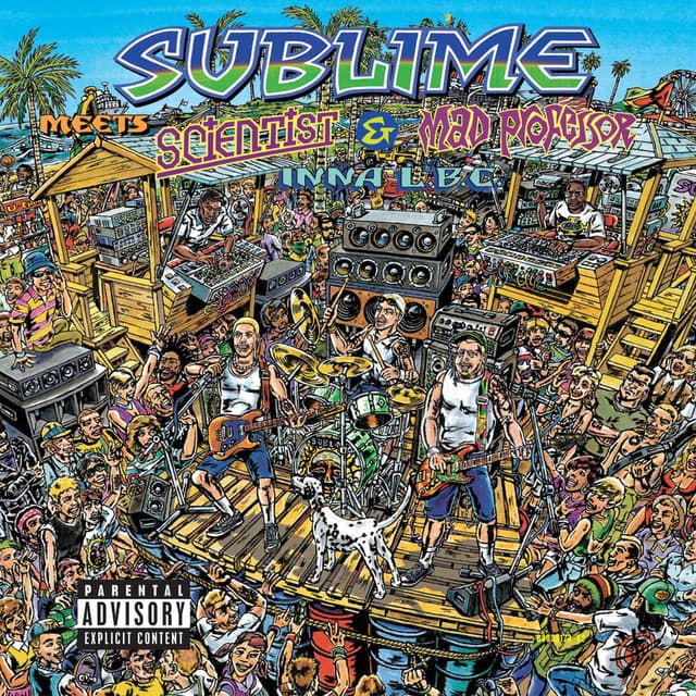Sublime Meets Scientist & Mad Professor Inna L.B.C. cover
