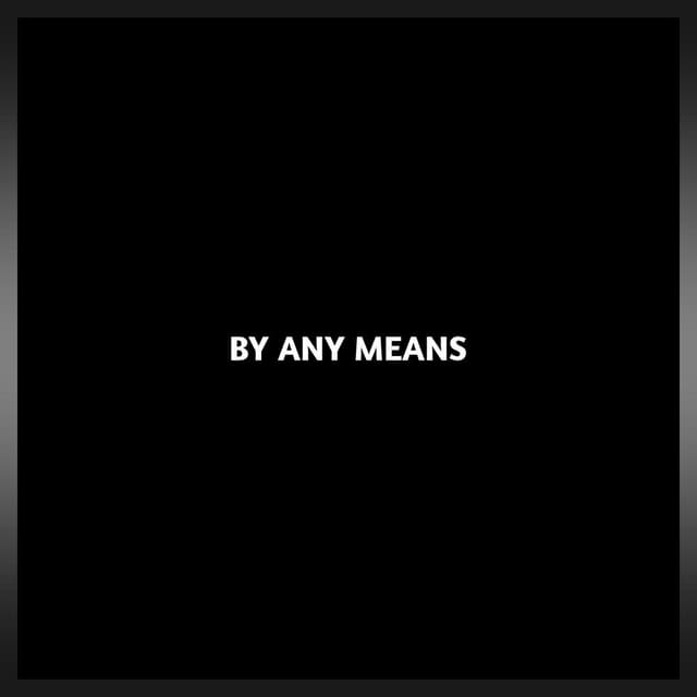 by any means cover