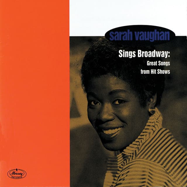 Sarah Vaughan Sings Broadway: Great Songs From Hit Shows cover
