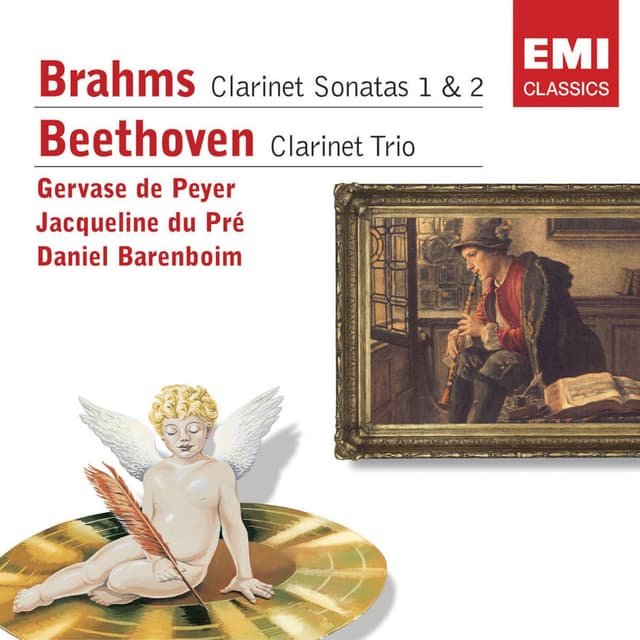Brahms: Clarinet Sonatas Nos. 1 & 2 - Beethoven: Clarinet Trio cover