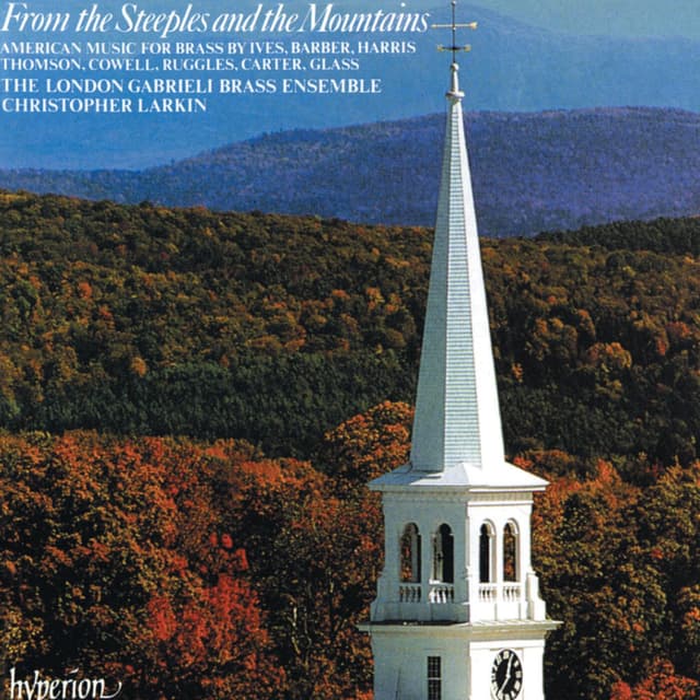 From the Steeples & the Mountains: American Music for Brass cover