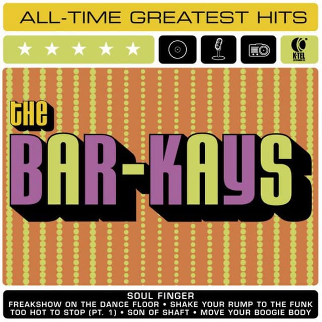 The Bar-Kays: All-Time Greatest Hits (Rerecorded Version) cover