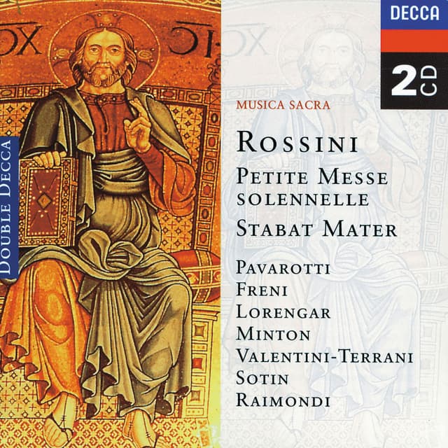 Rossini: Petite messe solennelle; Stabat Mater cover