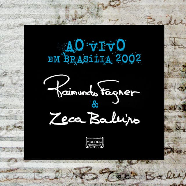 Raimundo Fagner e Zeca Baleiro ao Vivo em Brasília (2002) cover