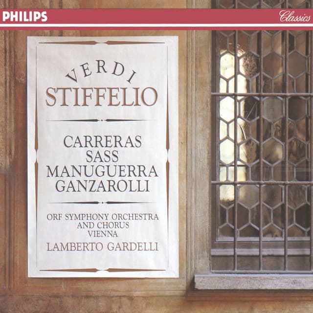 Verdi: Stiffelio cover