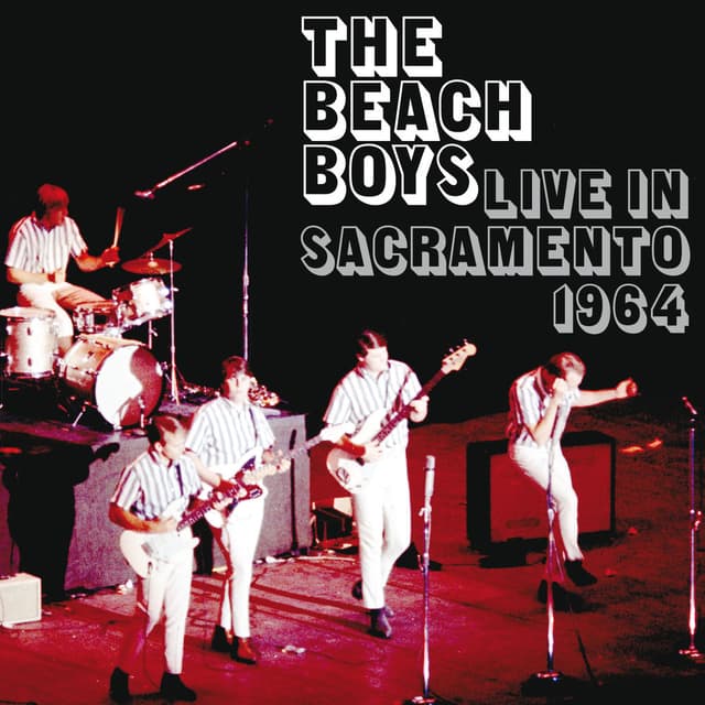 The Beach Boys Live In Sacramento 1964 album cover