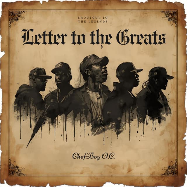 Letter To The Greats cover