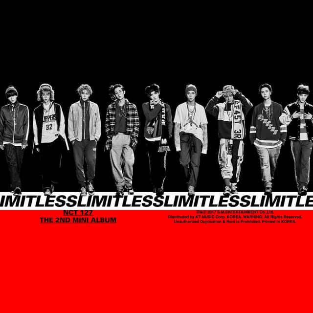 NCT#127 LIMITLESS - The 2nd Mini Album cover