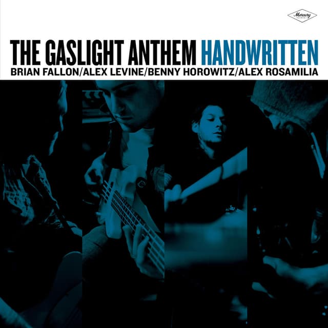 Handwritten album cover