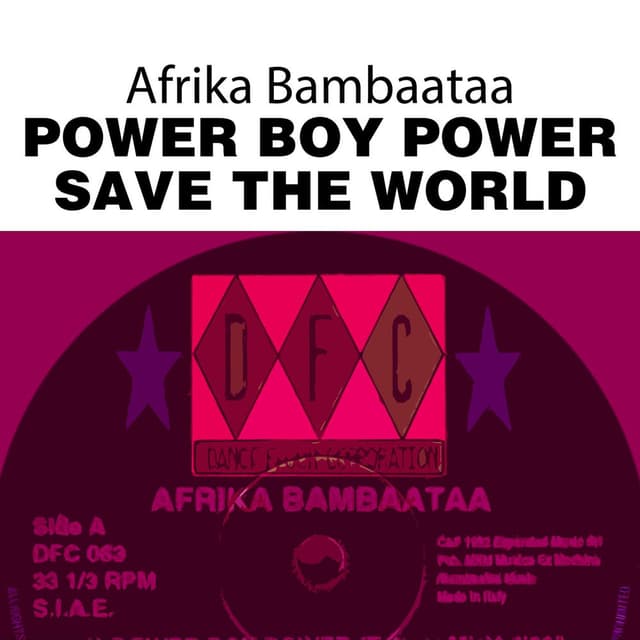 Power Boy Power / Save the World cover