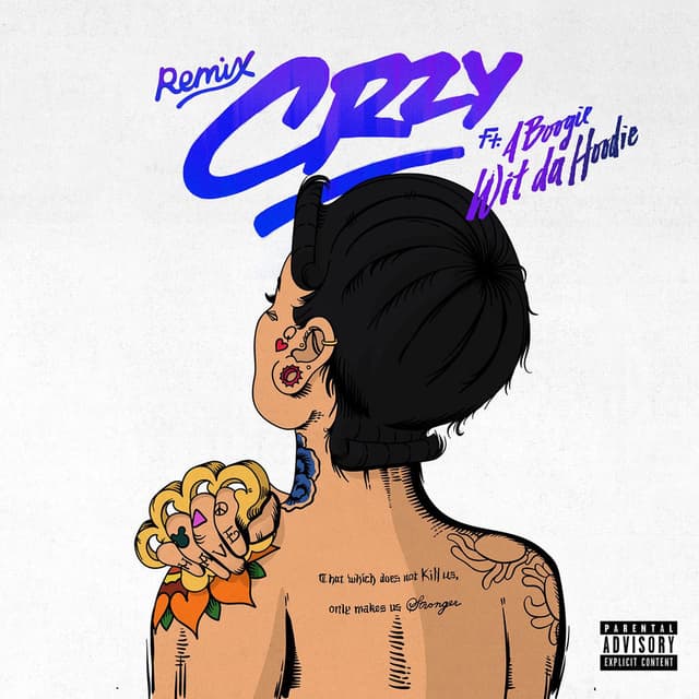 CRZY (feat. A Boogie Wit Da Hoodie) (Remix) cover