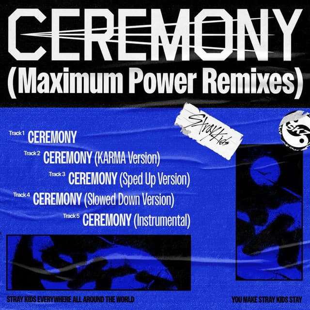 CEREMONY (Maximum Power Remixes) cover