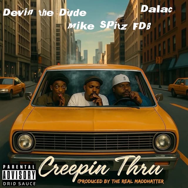Creepin thru album cover