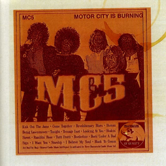 Motor City Is Burning cover