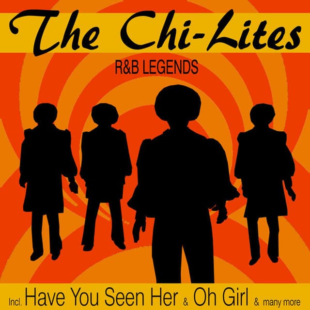 The Chi-Lites - R&B Legends - incl. Have you seen Her and many more (MP3 Album) cover