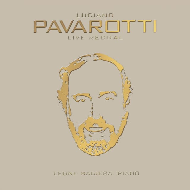 Luciano Pavarotti - Live Recital (40th Anniversary) cover