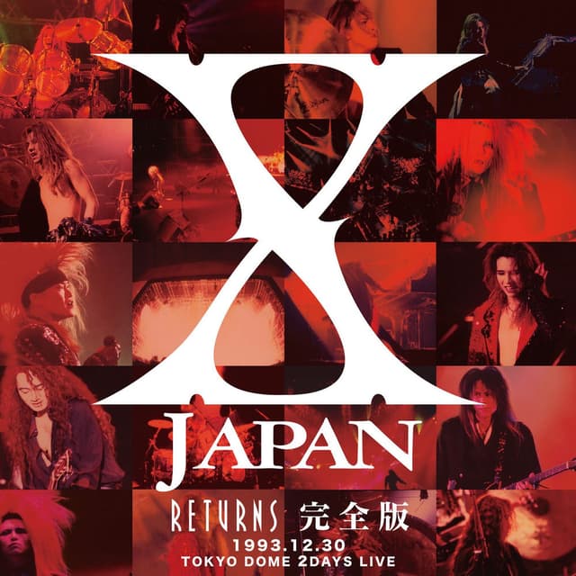 X JAPAN RETURNS 1993.12.30 cover